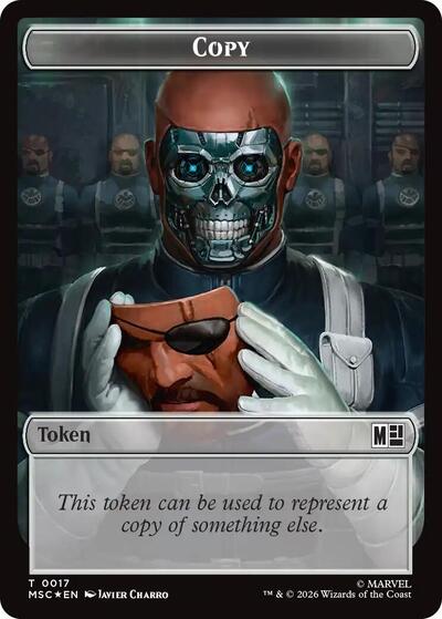 Copy Soldier Double Sided Token Surge Foil