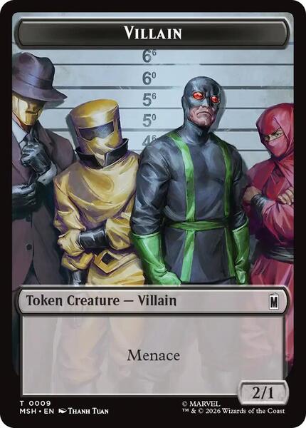 mtg villain cards Magic: The Gathering | Marvel Super Heroes Scene Box - Villains Unleashed Subtype: Villain, Colors: Black, Red,
