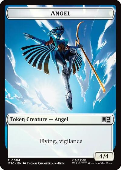 Angel Elephant Double Sided Token