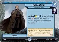 Baylan Skoll - Power Beyond Dream (Hyperspace) - Star Wars: Unlimited Ashes of the Empire trading card