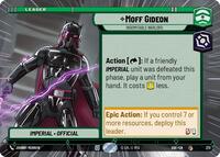 Moff Gideon - Indomitable Warlord (Hyperspace)