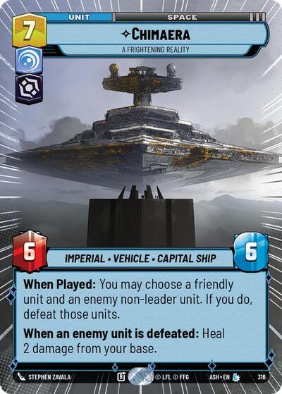 Chimaera - A Frightening Reality (Hyperspace) card