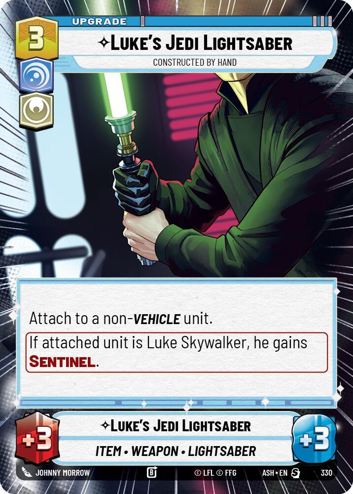 Luke's Jedi Lightsaber