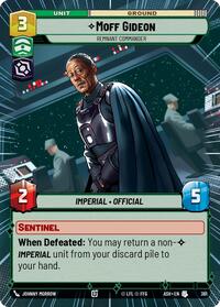 Moff Gideon - Remnant Commander (Hyperspace)