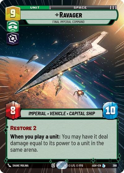Ravager - Final Imperial Command (Hyperspace) card price