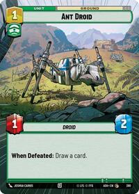 Ant Droid (Hyperspace) - Star Wars: Unlimited Ashes of the Empire trading card