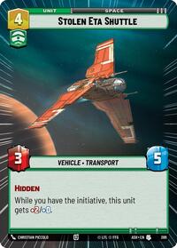 Stolen Eta Shuttle (Hyperspace)
