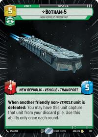 Bothan-5 - New Republic Prison Ship (Hyperspace)