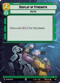 Display of Strength (Hyperspace)