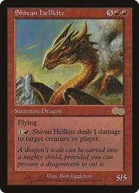 Shivan Hellkite (Urza's Saga)