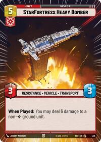 StarFortress Heavy Bomber (Hyperspace)