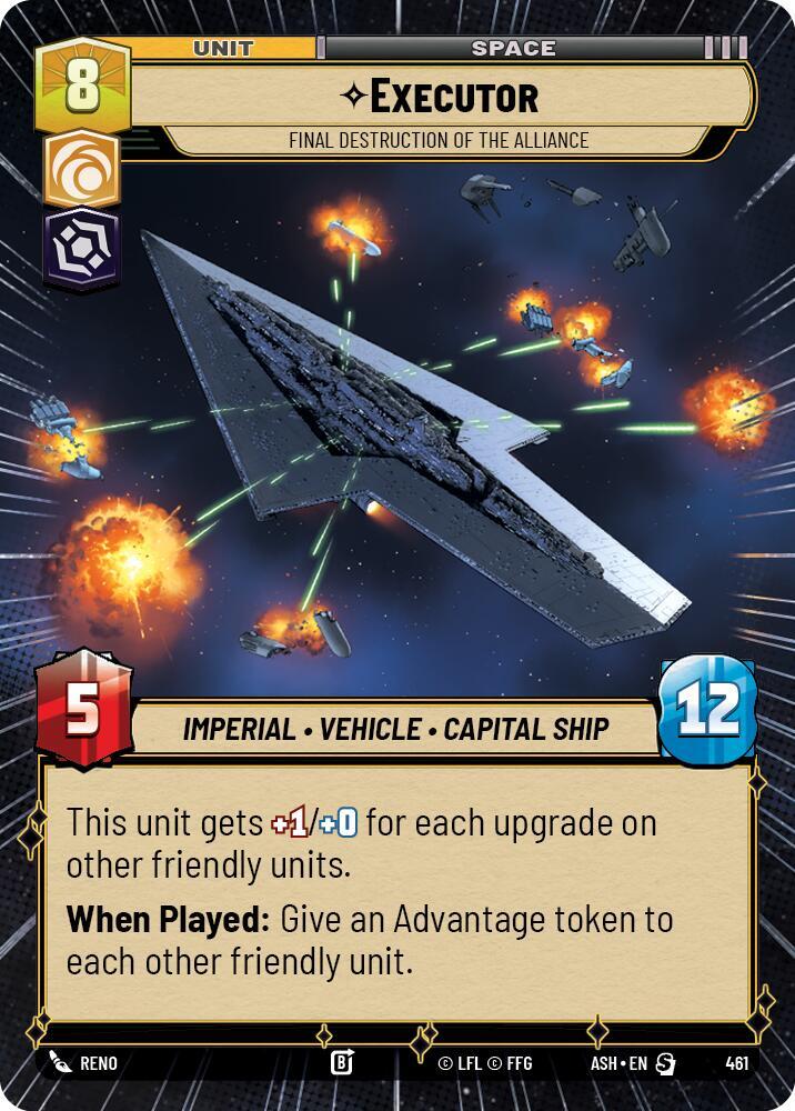 Executor 461 card
