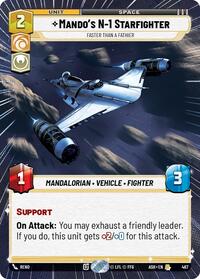 Mando's N-1 Starfighter - Faster than a Fathier (Hyperspace)