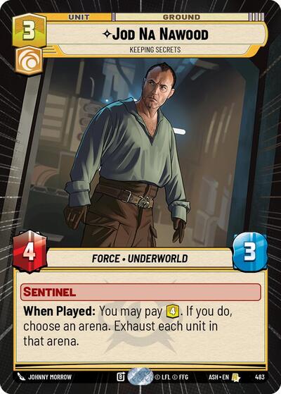 Jod Na Nawood - Keeping Secrets (Hyperspace) card