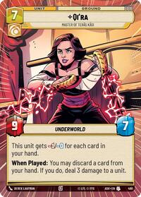 Qi'ra - Master of Teras Kasi (Hyperspace)