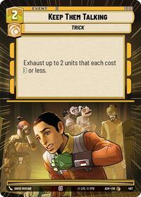 Keep Them Talking (Hyperspace)