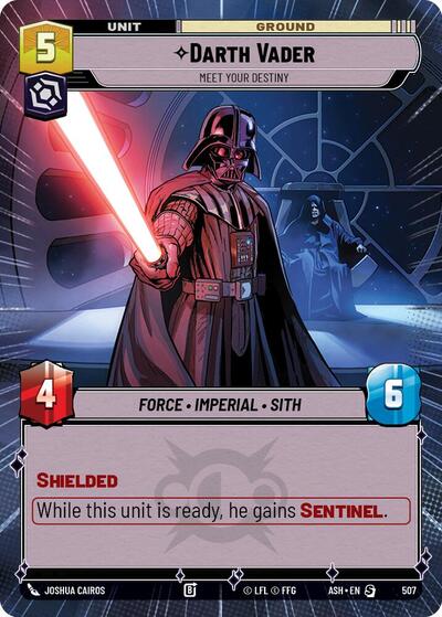 Darth Vader - Meet Your Destiny (Hyperspace) card