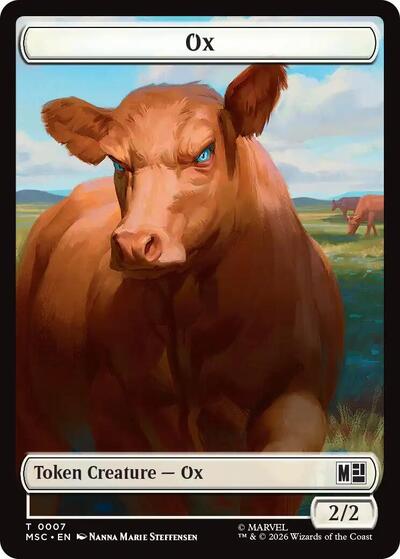 Ox Vibranium Double Sided Token