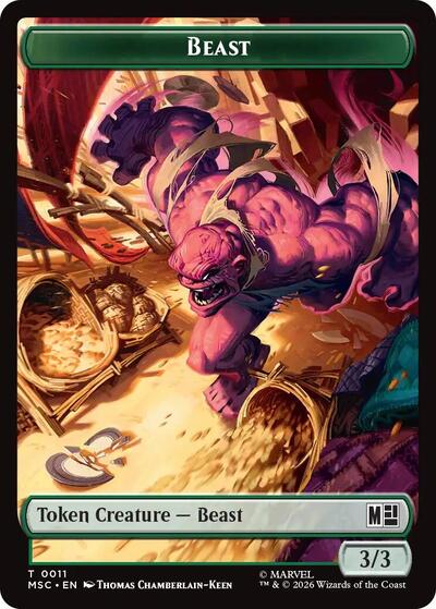 Beast Vibranium Double Sided Token