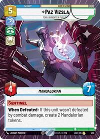 Paz Vizsla - For a Brighter Future (Hyperspace Foil)