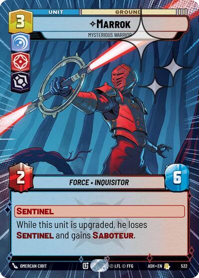Marrok - Mysterious Warrior (Hyperspace Foil) Ashes of the Empire card price
