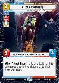 Hera Syndulla - Renegade General (Hyperspace Foil)