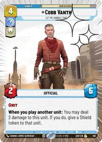 Cobb Vanth - Let Me Handle This (Hyperspace Foil)