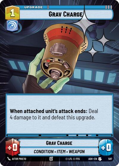 Grav Charge (Hyperspace Foil) card