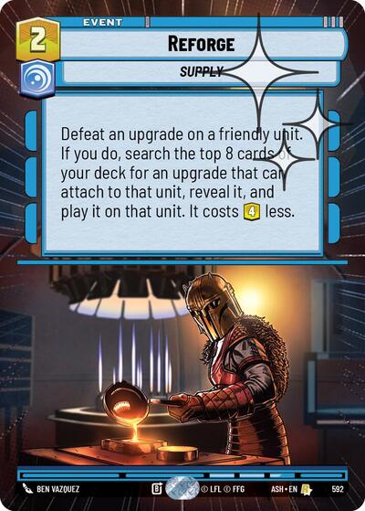 Reforge (Hyperspace Foil) card