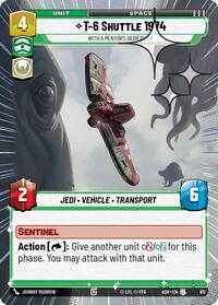 T-6 Shuttle 1974 - With a Mentor's Dedication (Hyperspace Foil)