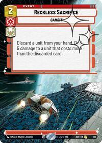 Reckless Sacrifice (Hyperspace Foil)