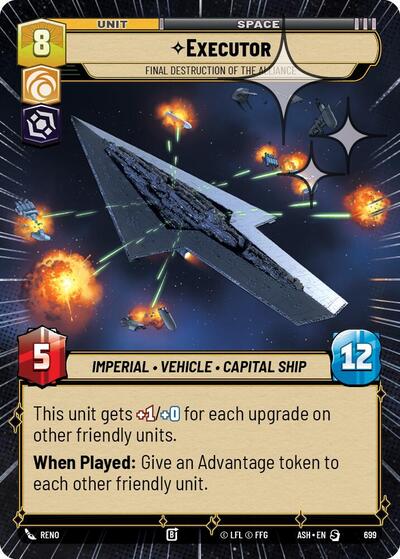 Executor - Final Destruction of the Alliance (Hyperspace Foil) card