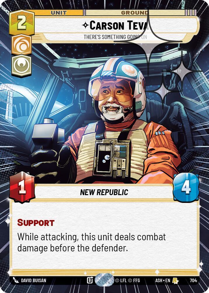 Carson Teva 704 card