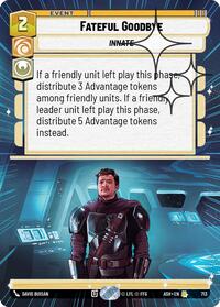Fateful Goodbye (Hyperspace Foil)