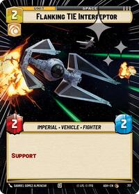 Flanking TIE Interceptor (Hyperspace Foil)