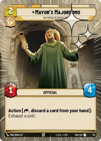 Mayor's Majordomo - No Problem Groveling (Hyperspace Foil)