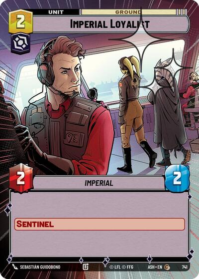 Imperial Loyalist (Hyperspace Foil) Ashes of the Empire card price