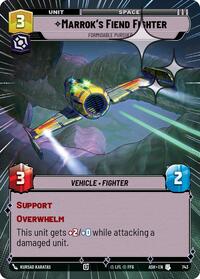 Marrok's Fiend Fighter - Formidable Pursuer (Hyperspace Foil)