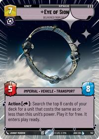 Eye of Sion - Delivered from Exile (Hyperspace Foil)