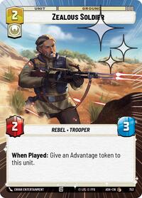 Zealous Soldier (Hyperspace Foil)