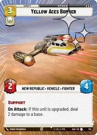 Yellow Aces Bomber (Hyperspace Foil)