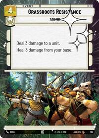 Grassroots Resistance (Hyperspace Foil)