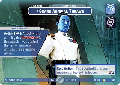 Grand Admiral Thrawn - Victory is Mine (Showcase) card