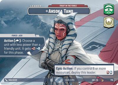 Ahsoka Tano - Trust in the Force (Showcase) card