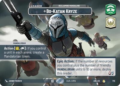 Bo-Katan Kryze - Reclaiming Mandalore (Showcase) card