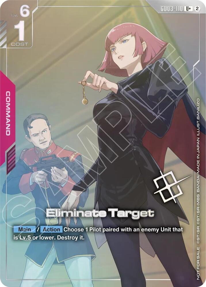 Eliminate Target (Store Tournament Winner Pack 05) GD03-110 card