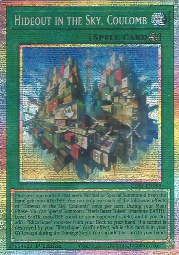 Hideout in the Sky Coulomb