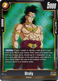 Broly - ST01-048 - Dragon Ball Super: Fusion World Story Booster 01 trading card