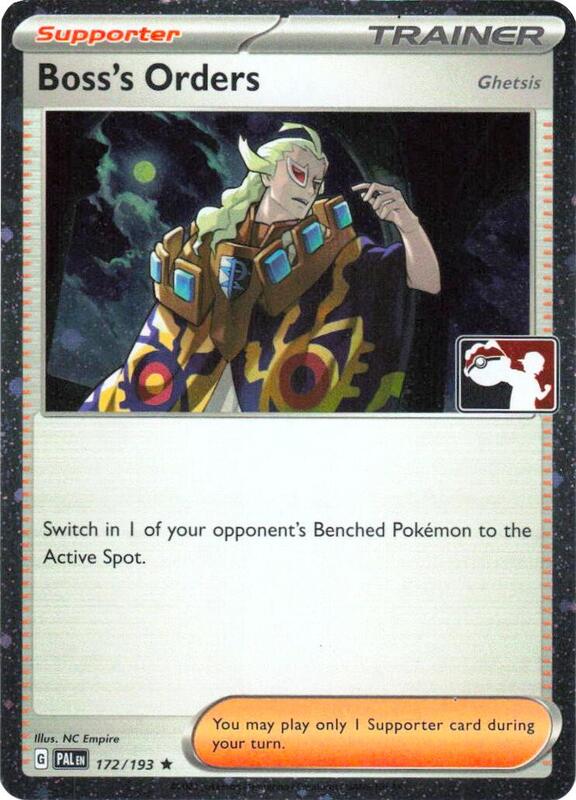 Boss's Orders [Ghetsis] - 172/193 (Cosmos Holo) 172/193 from Prize Pack Series Cards