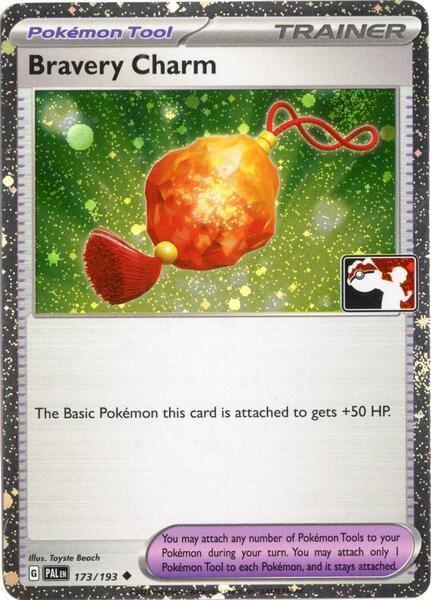 Bravery Charm - 173/193 (Cosmos Holo)